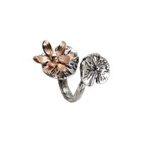 Ring Bottega Boccadamo Woman Ninfea in Silver BAN021RS